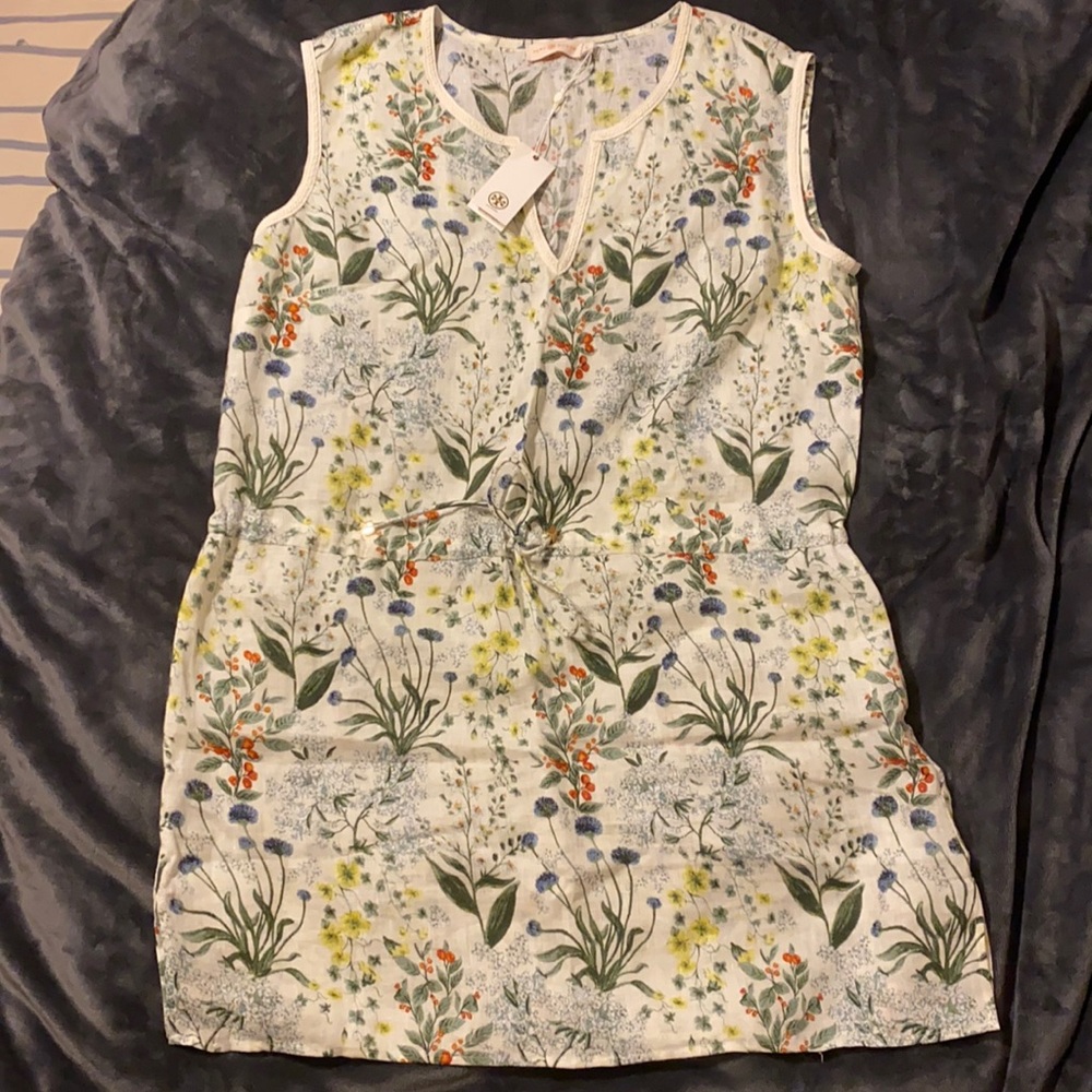 NWT XL Tory Burch Tomino watercolor dress